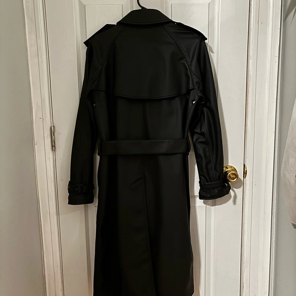 Burberry Navy Trench - Picture 2 of 3
